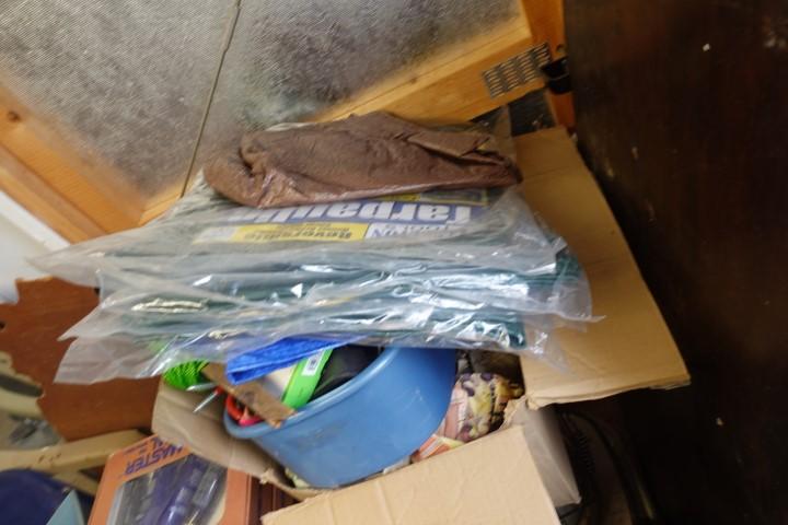 CORNER LOT INCLUDING FURNITURE ELECTRIC OIL SPIN MOPS MIRRORS AND MORE