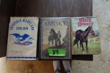 HARDBACK BOOKS CRISFIELD MD 1676-1976 WOODROW WILSON AND SMOKY 1929 AND BLA