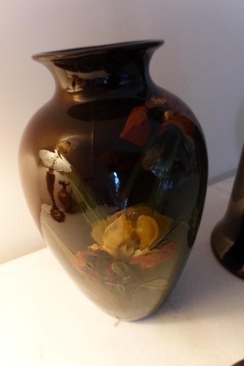 13 INCH LOUWELSA WELLER VASE