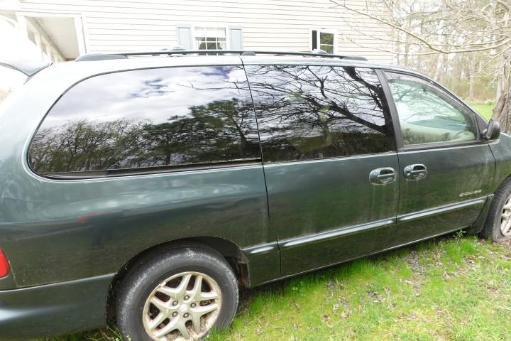 2000 DODGE CARAVAN EX AWD 3.8 L AM FM CD TAPE HEATED SEATS LEATHER RECEIVER