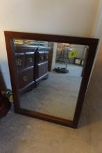 BEVELED WALL MIRROR 31 X 25