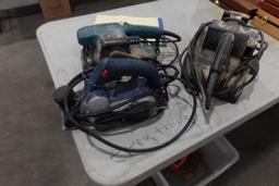 CRAFTSMAN BELT SANDER MAKITA BELT SANDER AND BOSCH ELECTRIC PLANER