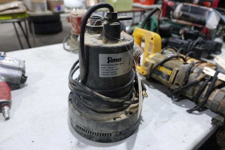 SIMER SUBMERSIBLE PUMP