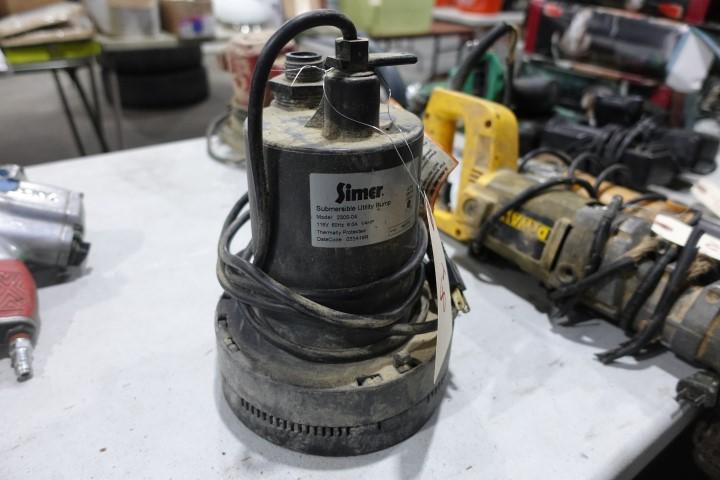 SIMER SUBMERSIBLE PUMP