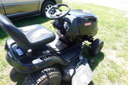 #4301 CRAFTSMAN LAWN MOWER LT2000 21 HP BRIGGS ENG 42" CUT