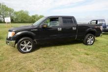 #6104 2010 F150 XTR 4X4 5.4 L CREW CAB 268989 MILES AUTO TRANS CUSTOM WHEEL