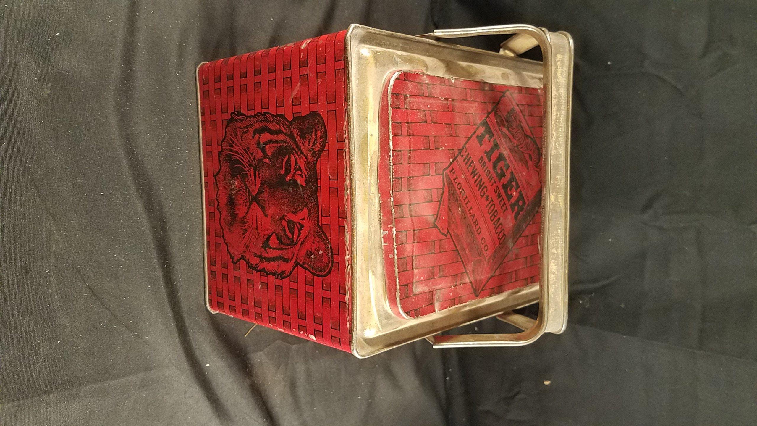 1900s Tiger Tobacco Tin