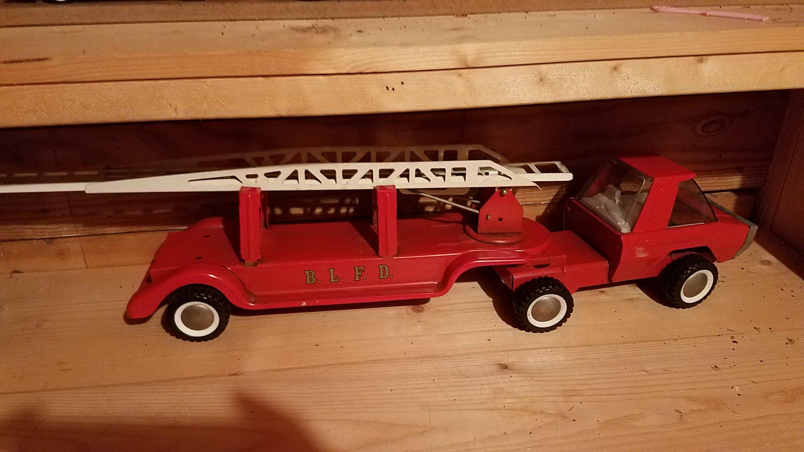 1960s Buddy L Ladder Truck