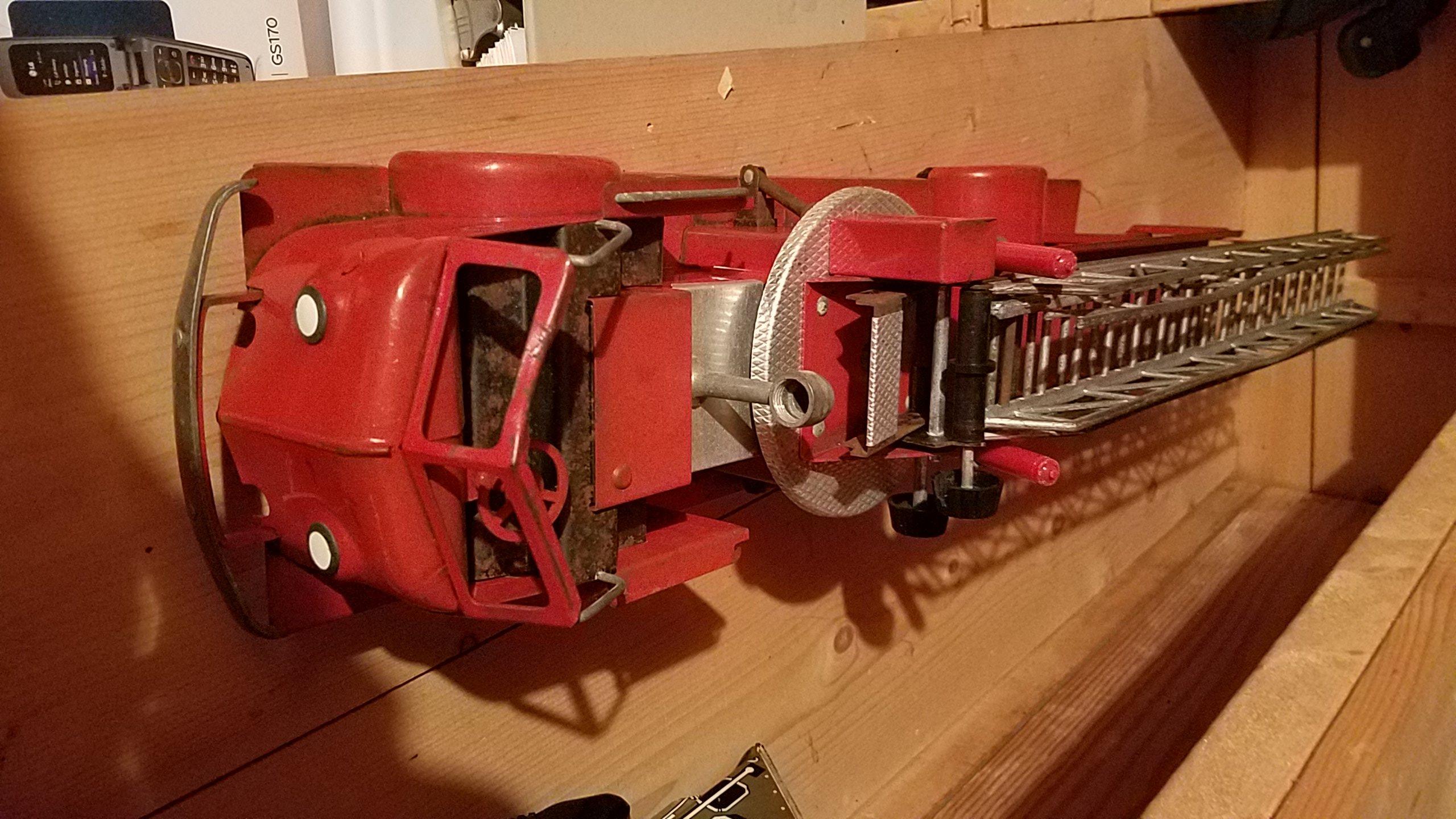 1960s Model Toys Ladder Truck