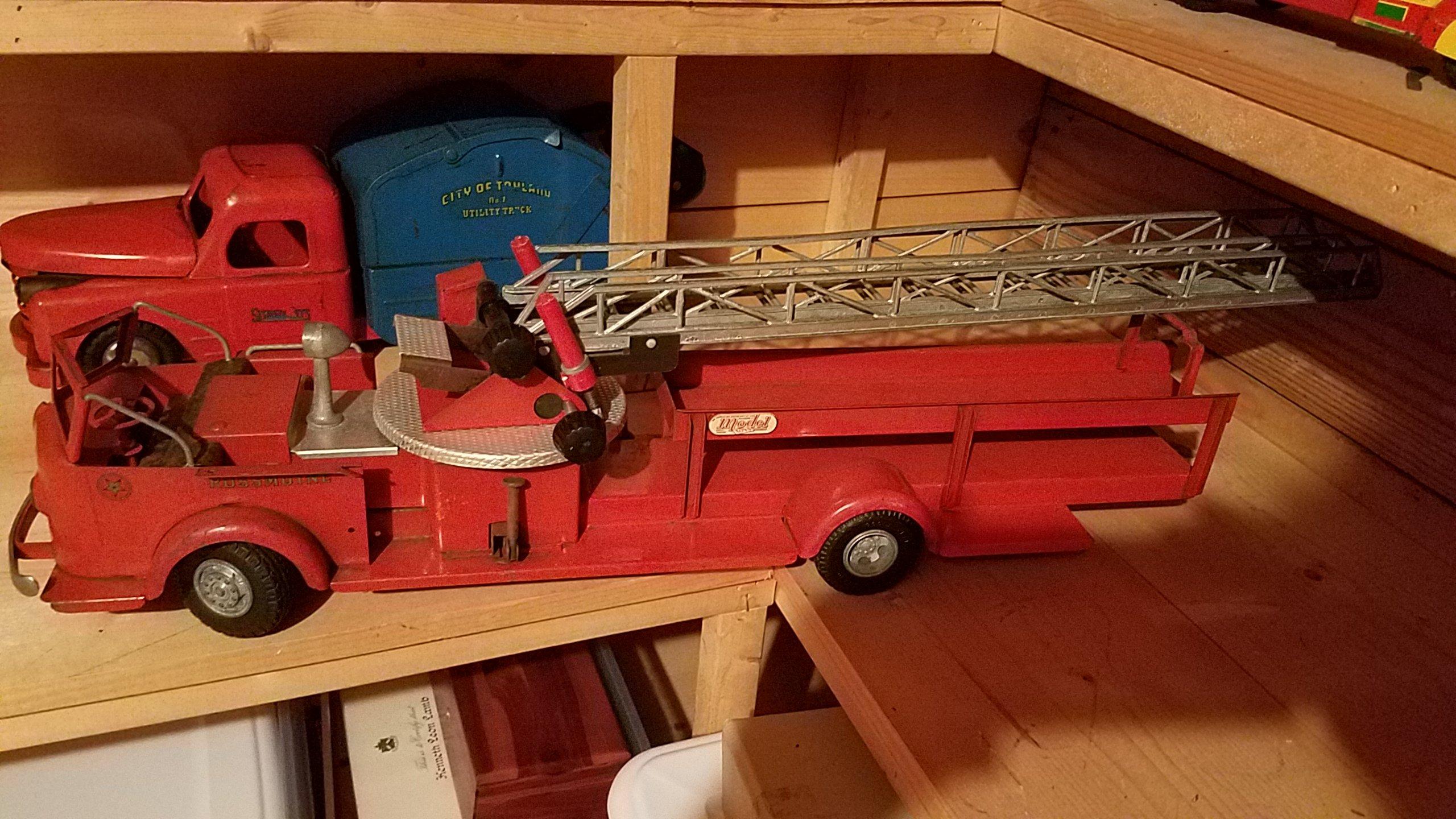 1960s Model Toys Ladder Truck