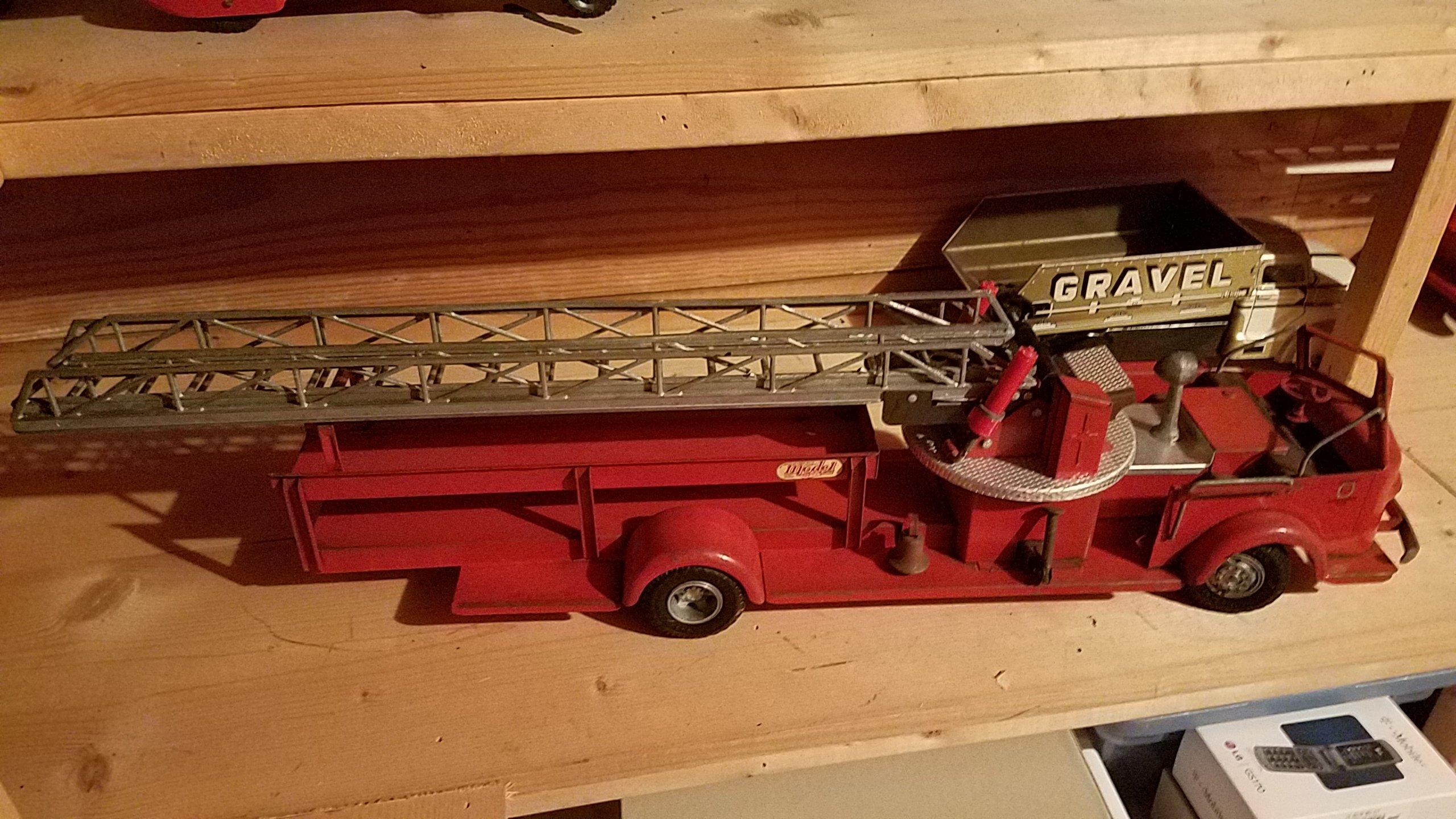 1960s Model Toys Ladder Truck