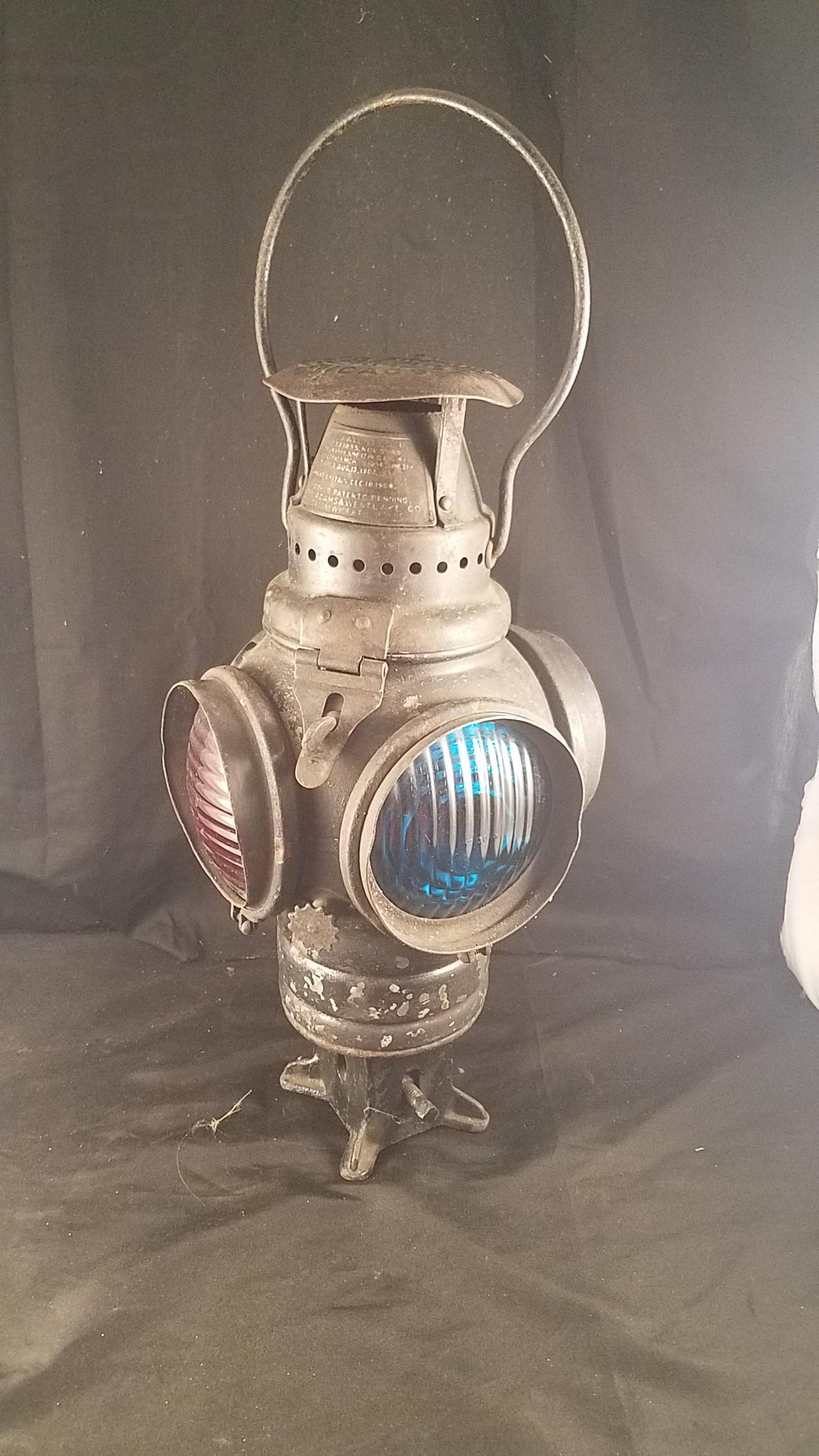 1900's Adlake Rail Road Switch Lantern