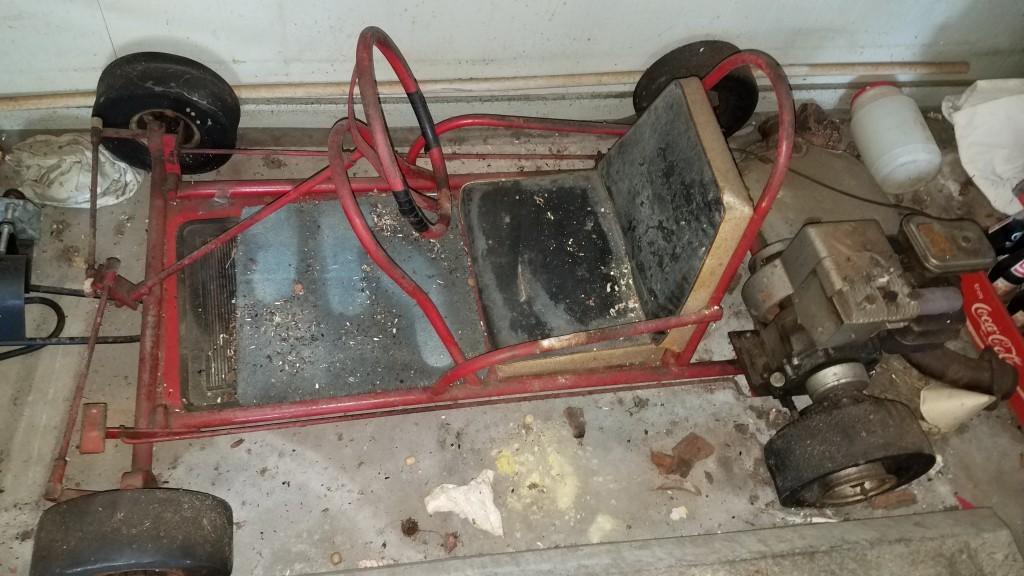 1970's 3 HP Go Cart