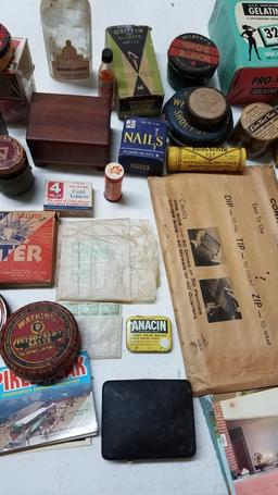 Large Vintage Advertisng Lot