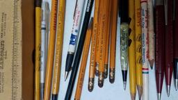Lot of Advertising Pens and Pencils