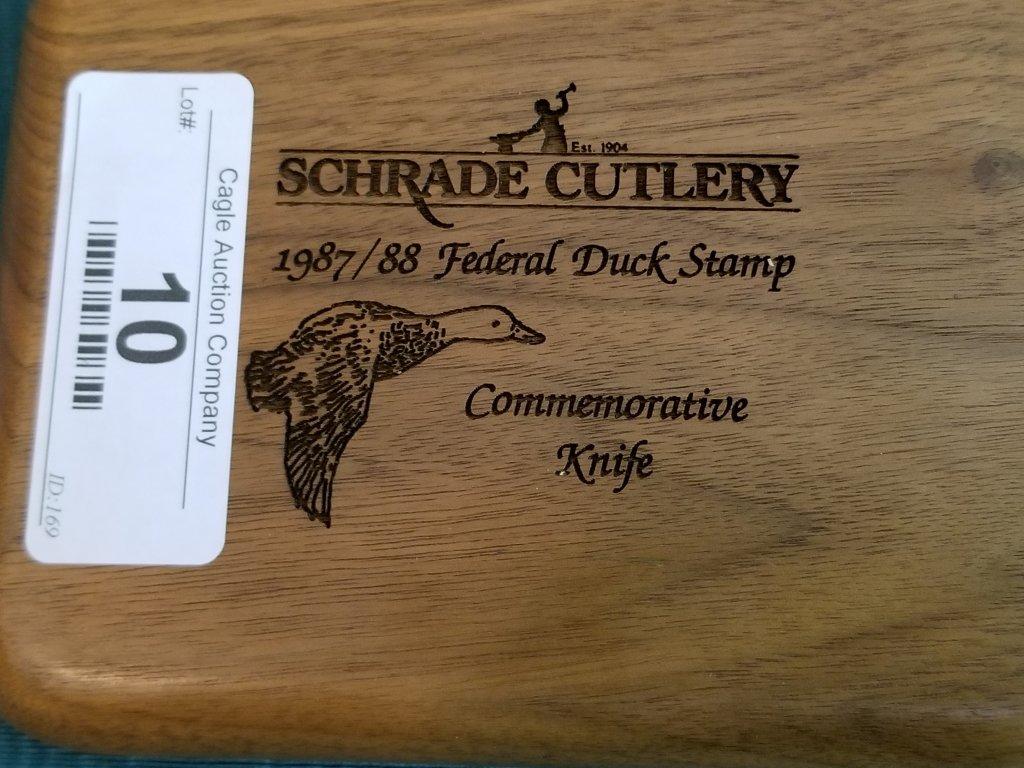 Schrade Ducks Unlimited Trapper Knife 1987-88