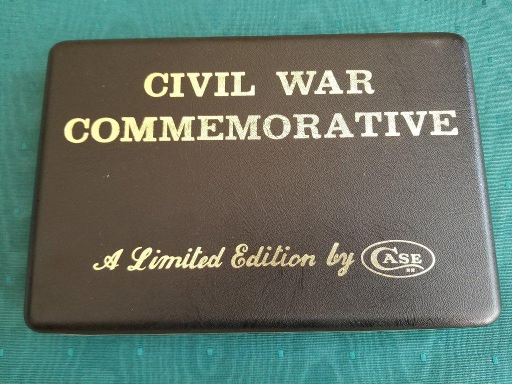 Case XX Civil War Commemorative set 1986