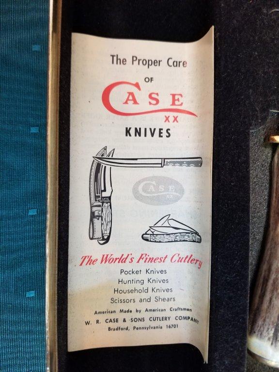 Case XX Knife Small Game Set NIB One Dot