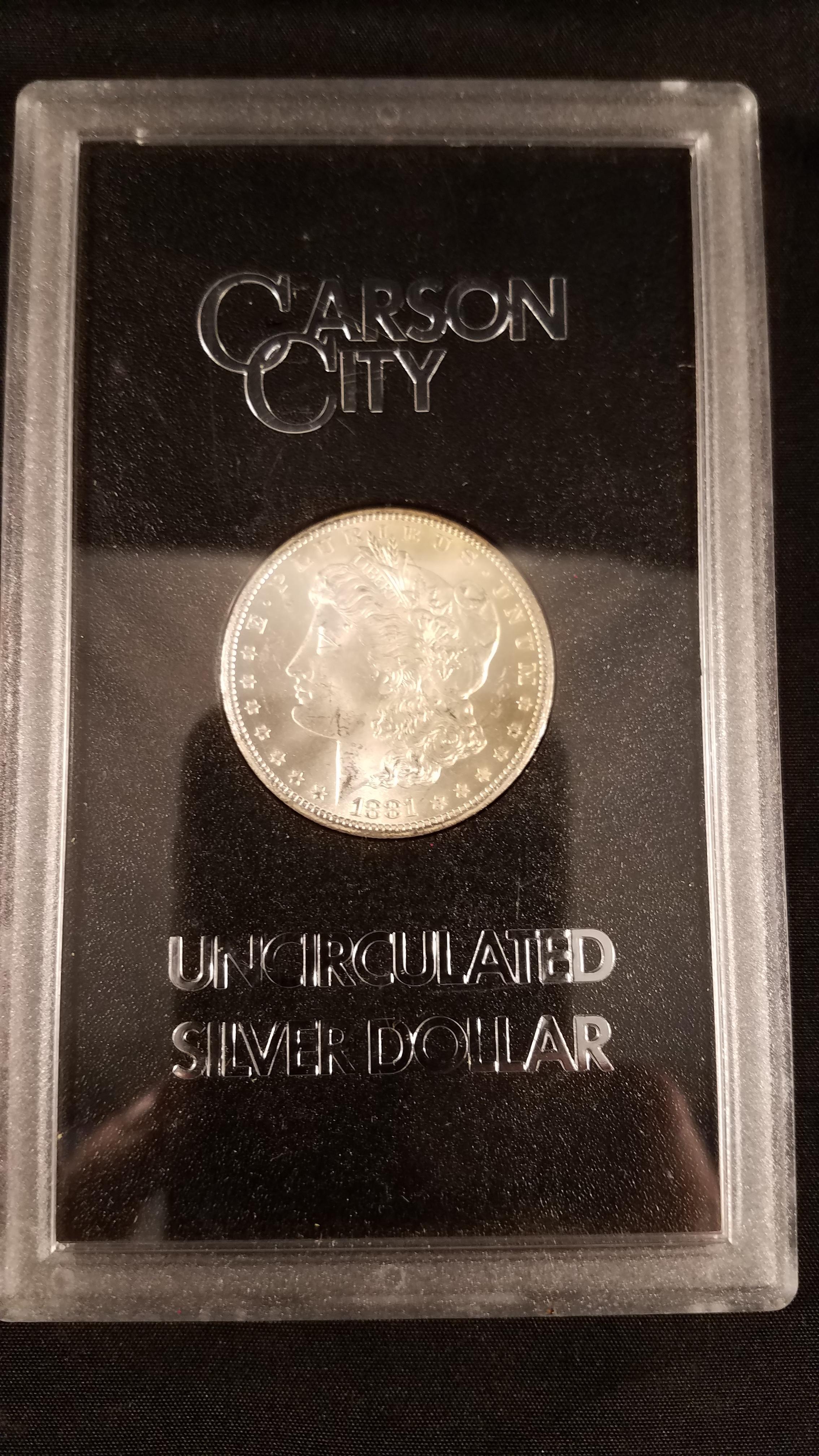 1881 Carson City Morgan Dollar