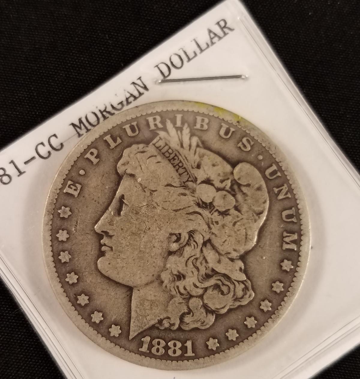 1881 Carson City Morgan Dollar