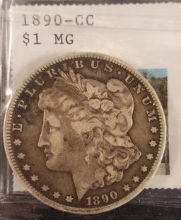 1890 Carson City Morgan Dollar