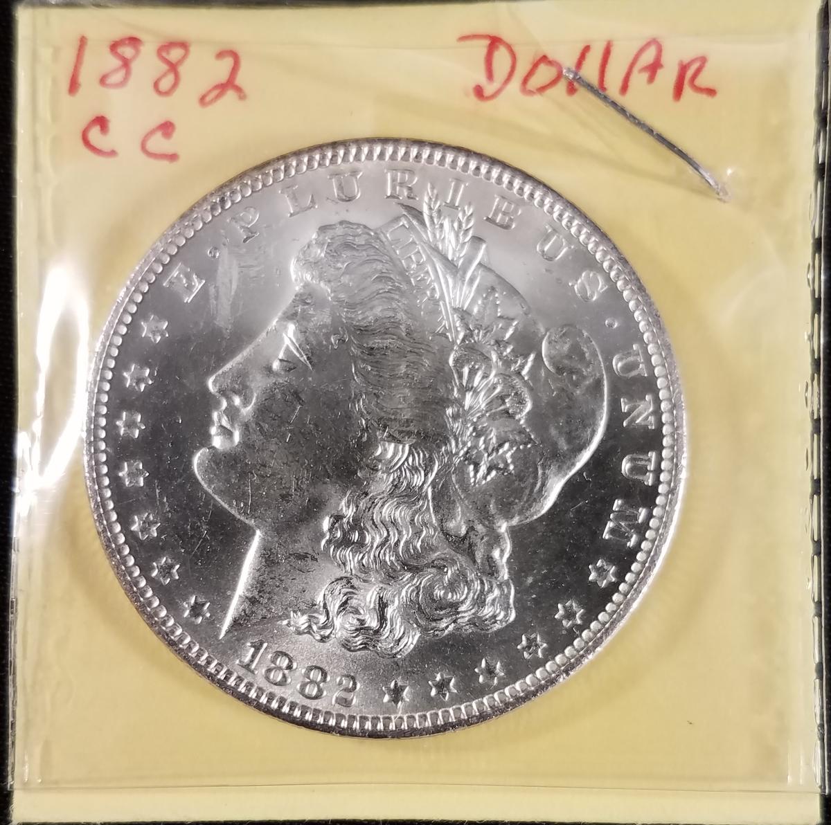 1882 CC Morgan Dollar