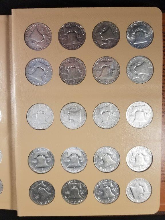 Franklin Half Dollar Lot