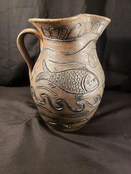 Clint Alderman Salt Glaze Pitcher #1