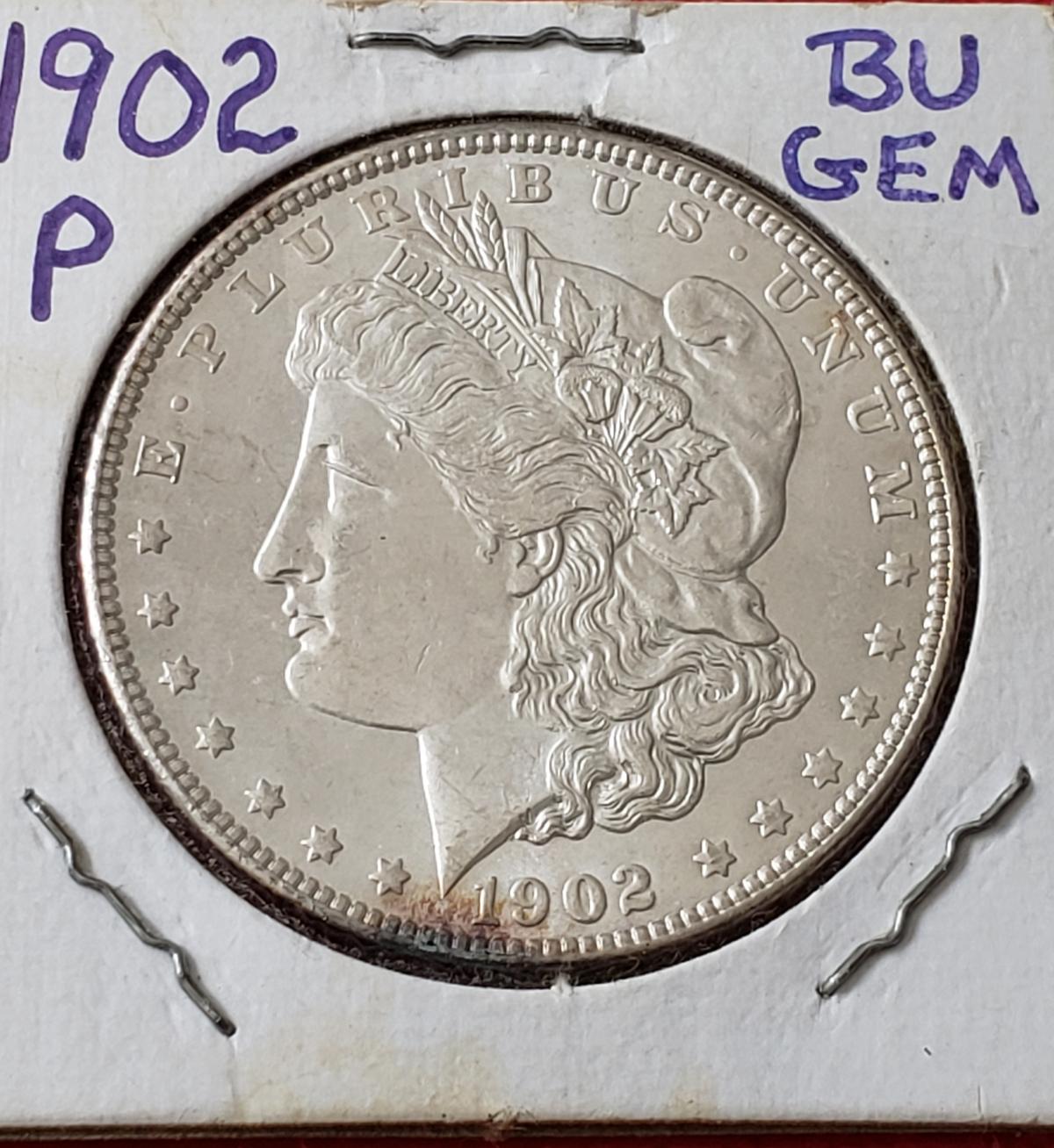 1902 P Morgan Dollar Choice BU