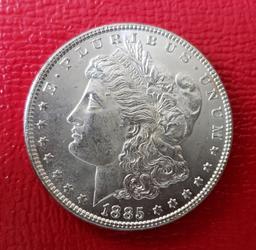 1885 P Morgan Dollar Choice BU