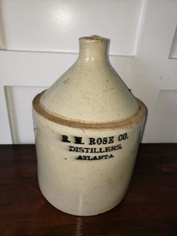 Late 1800's 1 Gallon RM Rose Jug