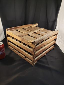 Early 1900s Egg-Shipping Crate