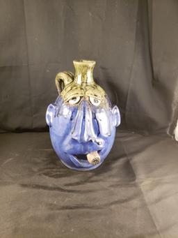 Del Burthaell Face Jug