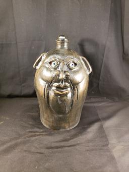 Mike Ledford Face Jug