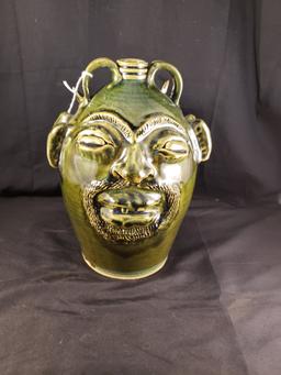 Marvin Bailey Double Faced Face Jug