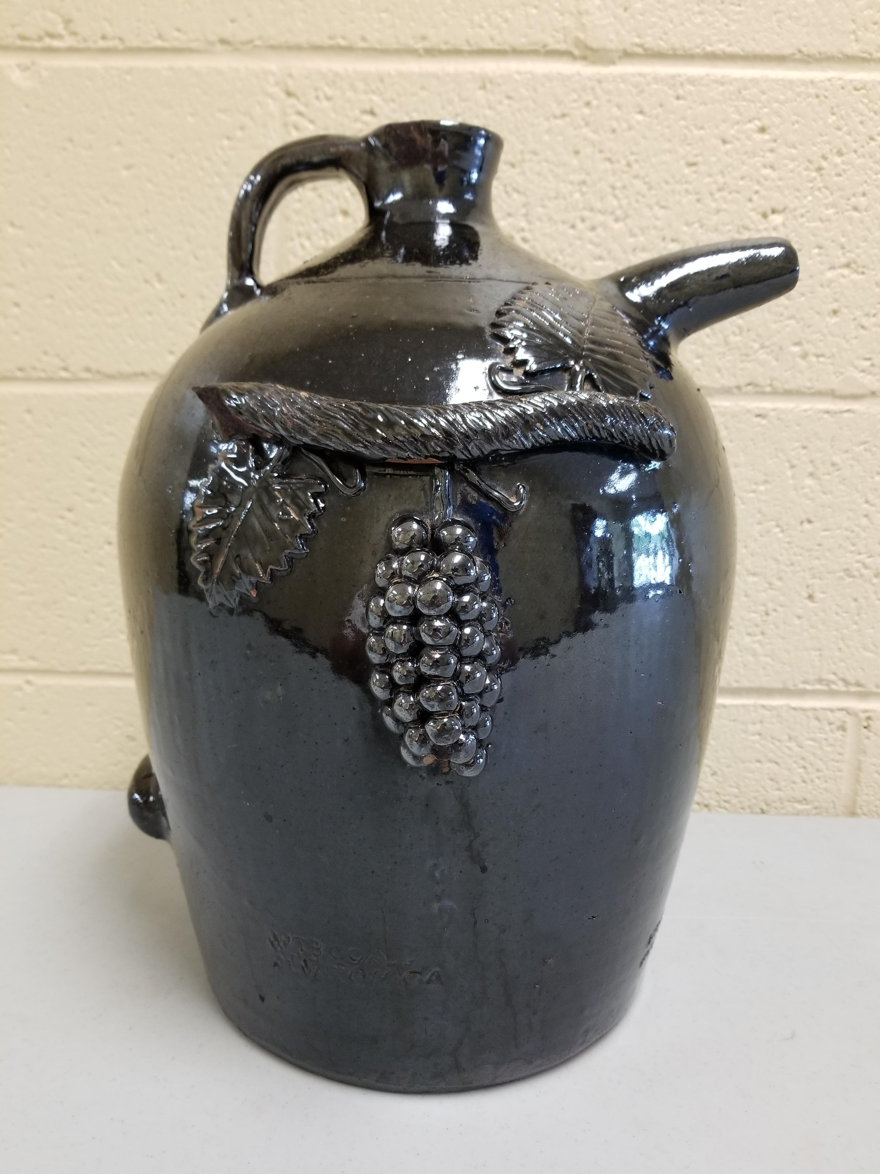 Scarce WTB Gordy Decorated Wine Vessel & Signed