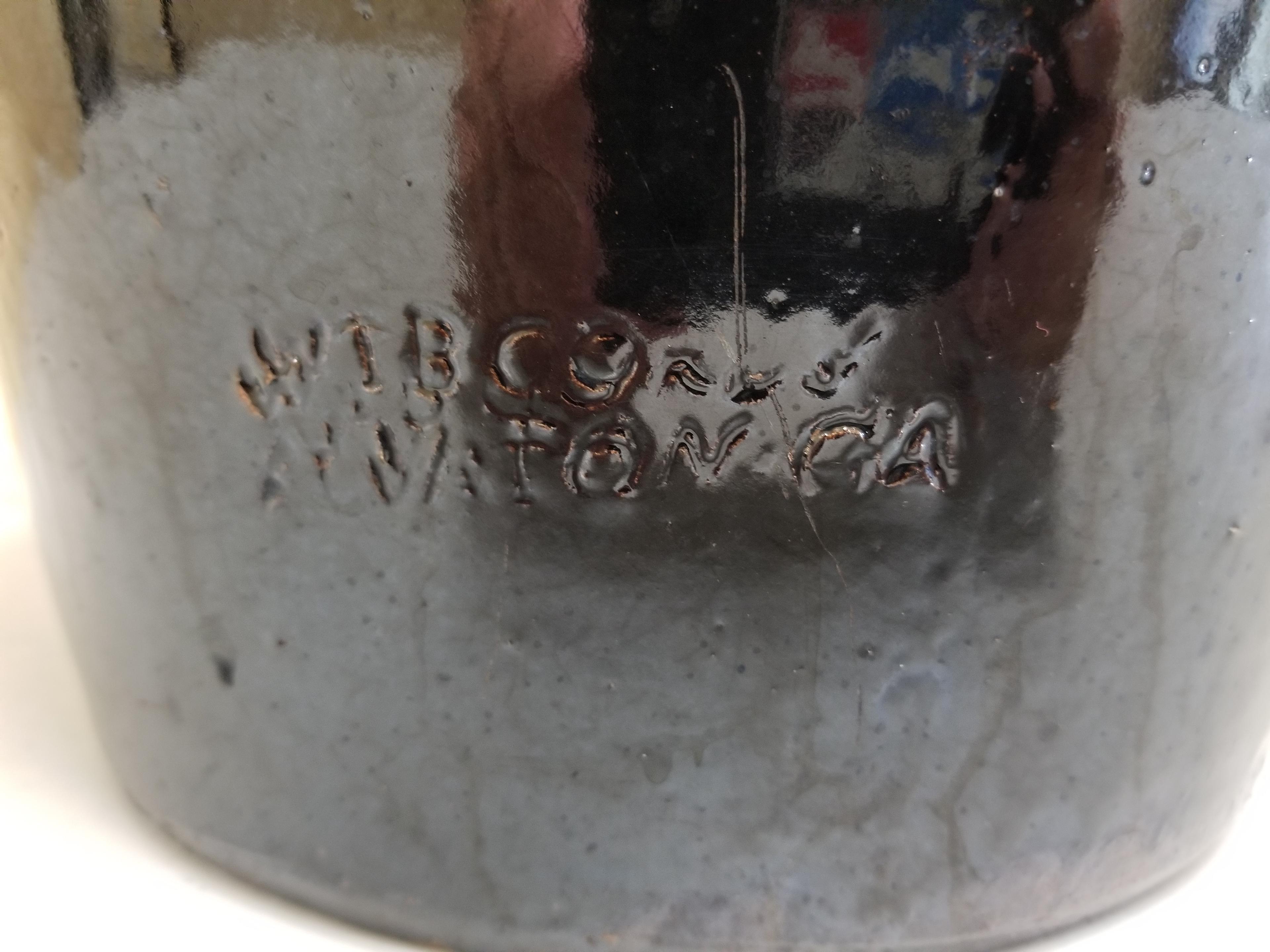 Scarce WTB Gordy Decorated Wine Vessel & Signed