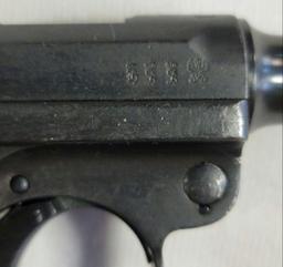 German Luger P08 with Matching Clip