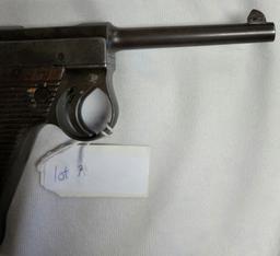 WWII Japan Nambu Type 14 Early Ring Model 8mm Pistol