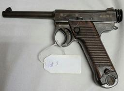 WWII Japan Nambu Type 14 Early Ring Model 8mm Pistol