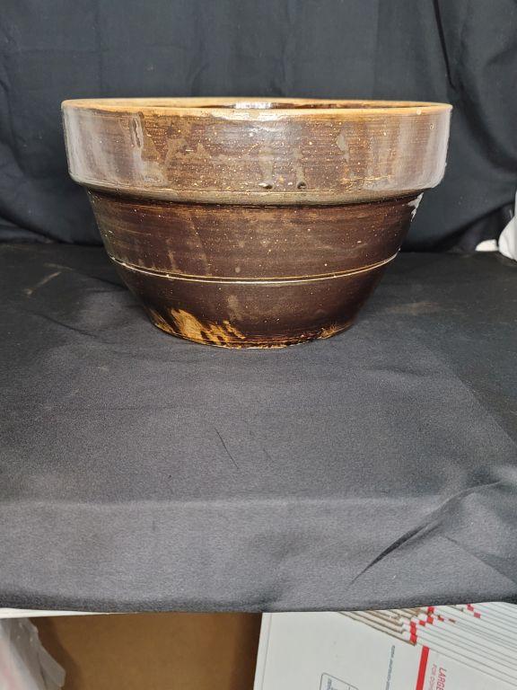 Alabama Slip glazed Two gallon Bowl.