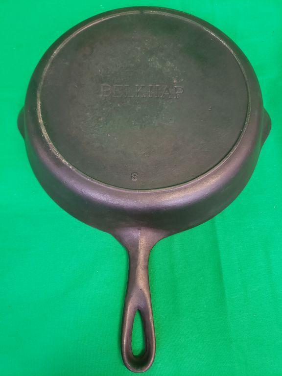 Belknap #8 Cast Iron Skillet