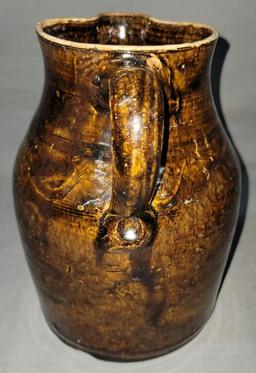 William T. Belcher Sand Mountain Decorated pitcher