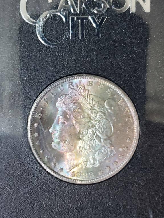 1883 Carson City Morgan Silver Dollar