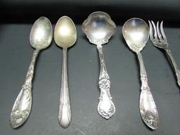 Assorted Vintage Silver Plate Flatware: (6) WM