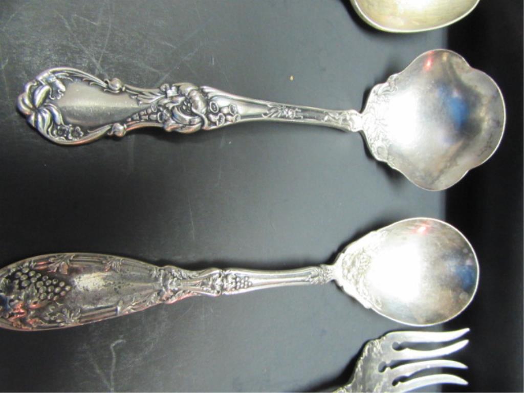 Assorted Vintage Silver Plate Flatware: (6) WM