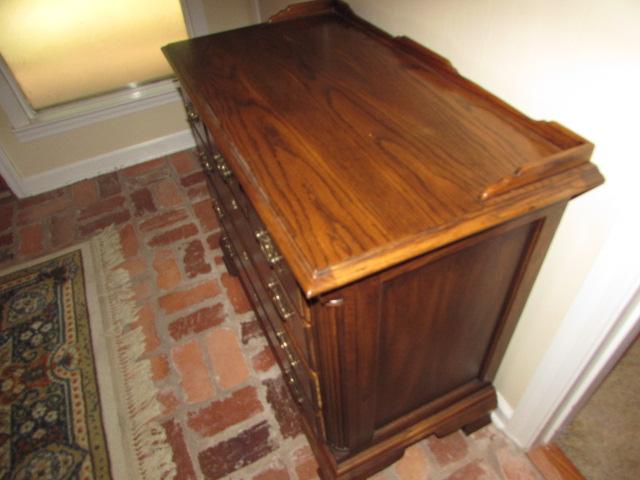 Chest of Drawers with Brass Hardware--34" x 18",