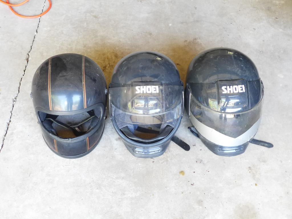 (3) Motorcycle Helmets