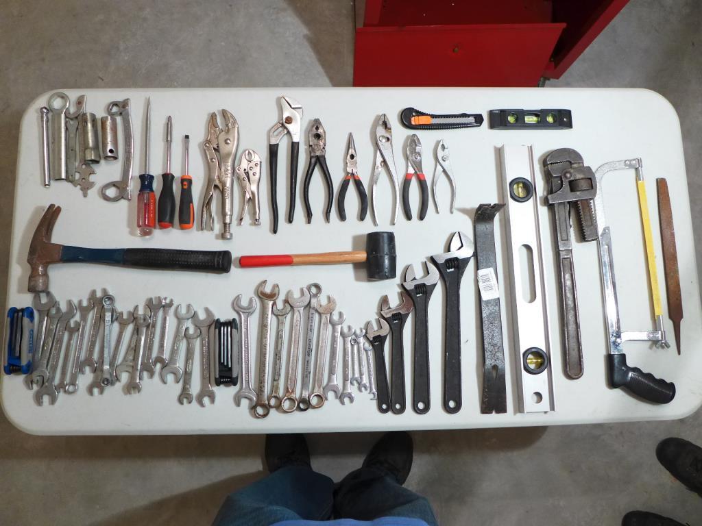 Large Assortment of Tools Including Metric