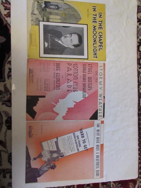 Assorted Vintage & Antique Sheet Music